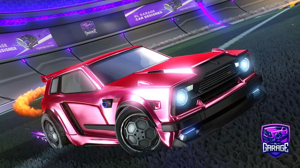 A Rocket League car design from DunnitRL_on_YT