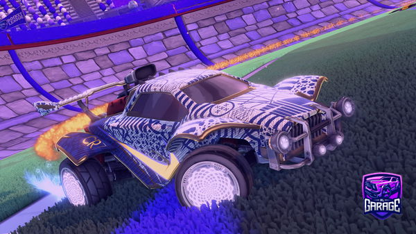 A Rocket League car design from Ak_SoaR