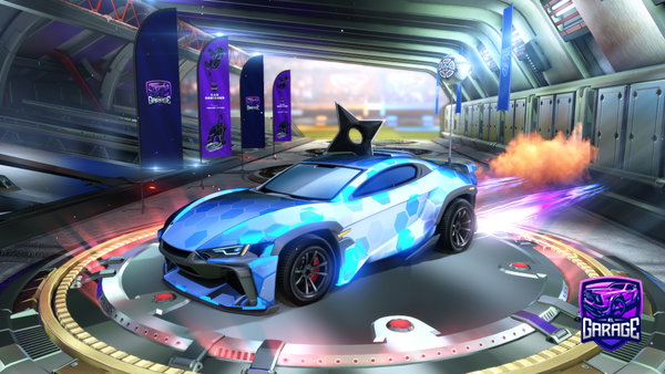 A Rocket League car design from Haminjo