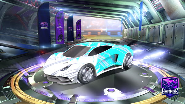 A Rocket League car design from Fonsec4
