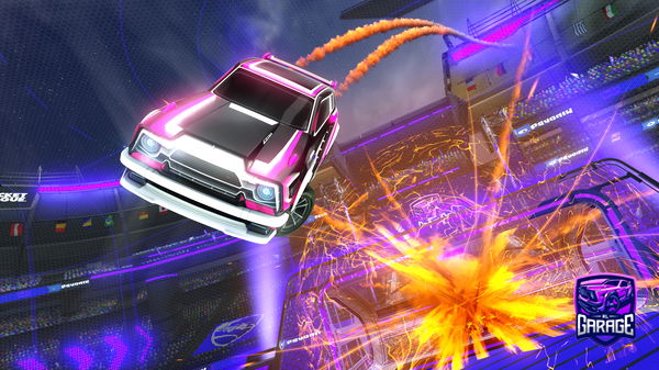 A Rocket League car design from waleedraid