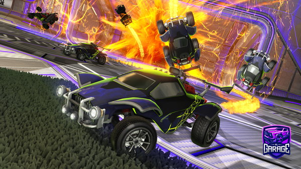 A Rocket League car design from rnku