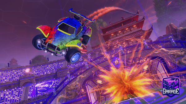 A Rocket League car design from Revvs_On_144hz