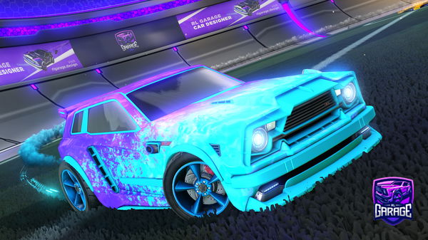 A Rocket League car design from Namesotdim2011