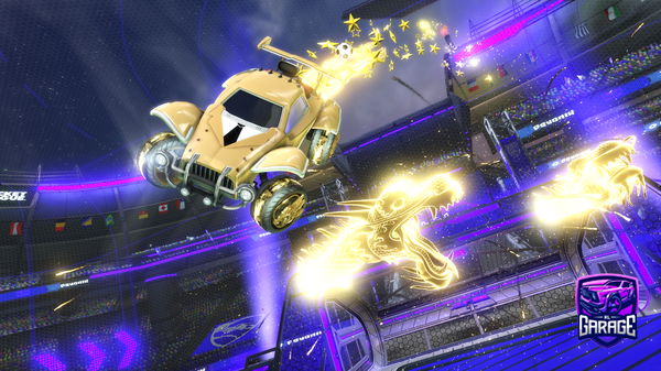 A Rocket League car design from Goategaard