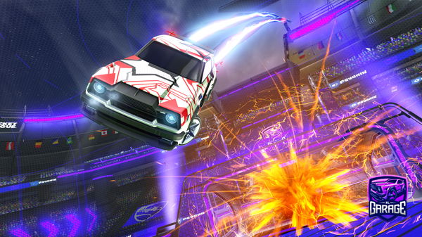 A Rocket League car design from JackNotFound772