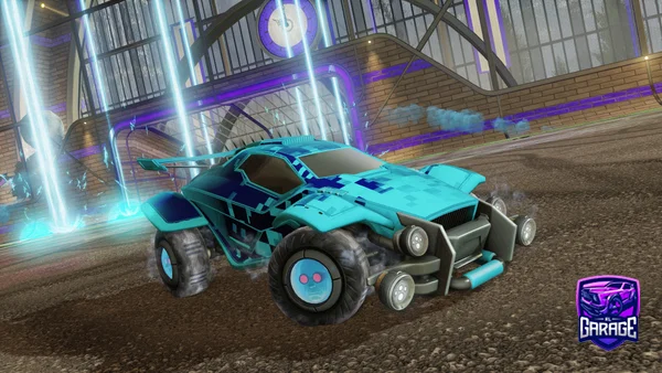 A Rocket League car design from Rukreuz