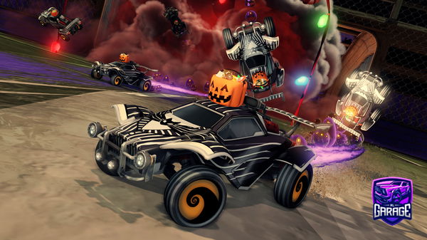 A Rocket League car design from Creo_NoVa