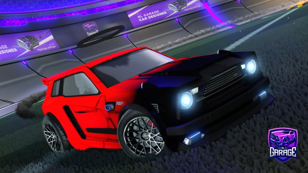 A Rocket League car design from AtzBlack6890