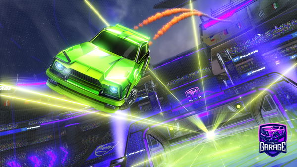 A Rocket League car design from SamuelCake