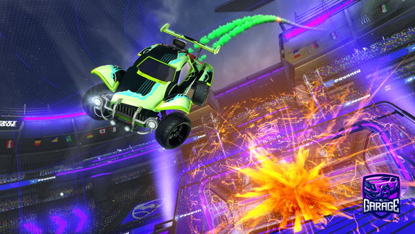 A Rocket League car design from snowrl000