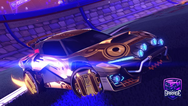 A Rocket League car design from SuperMommy