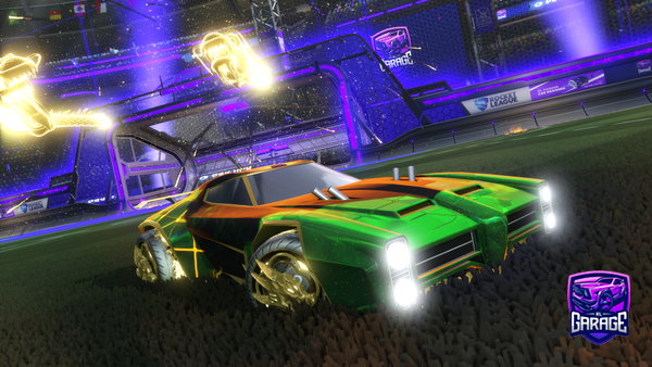 A Rocket League car design from atomos87