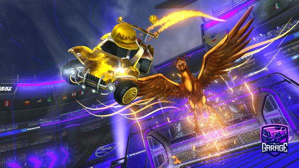 A Rocket League car design from Nicolodahlinho00