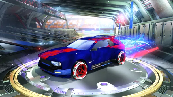 A Rocket League car design from MTGX