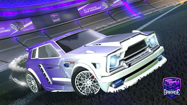 A Rocket League car design from VstarGamer