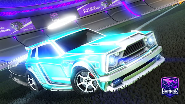 A Rocket League car design from K9xLittleLMN