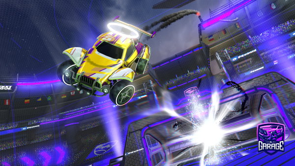 A Rocket League car design from Nivle_1337