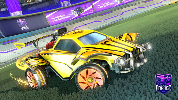 A Rocket League car design from DBKGames2839