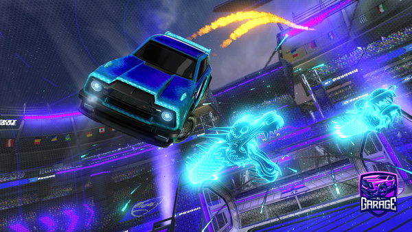 A Rocket League car design from SAUCEMANNN21