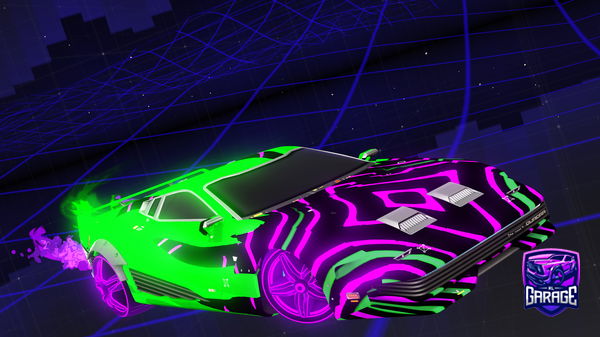 A Rocket League car design from irosario78