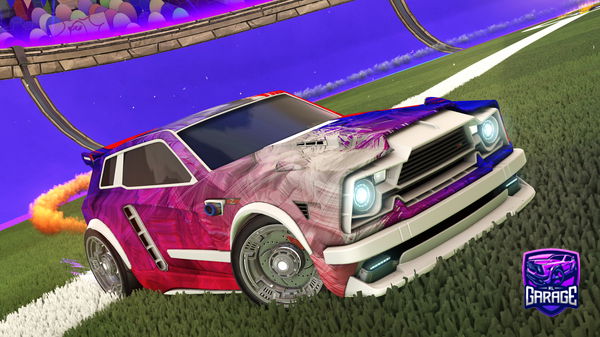 A Rocket League car design from CrazyPlant