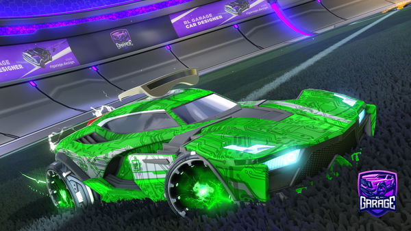 A Rocket League car design from DoupDoupDoup