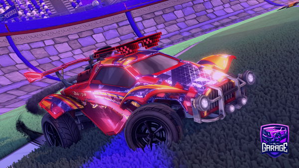 A Rocket League car design from 1stburtonboy06