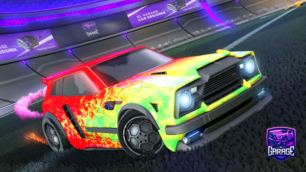 A Rocket League car design from jardz2011