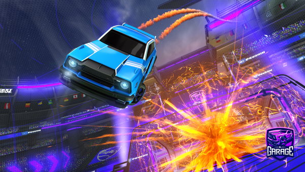 A Rocket League car design from Gotyouagain86