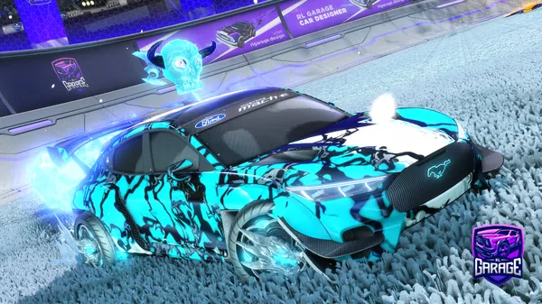 A Rocket League car design from Fotevailar1