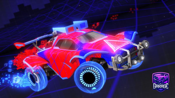 A Rocket League car design from adamzki