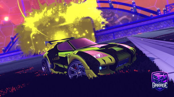 A Rocket League car design from ImmediateCat8564OnPSN