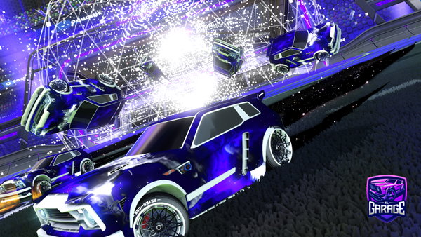 A Rocket League car design from Frostnite_Joel