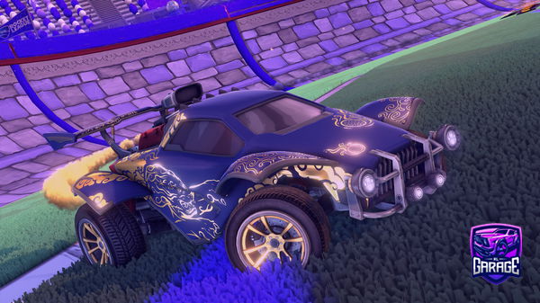 A Rocket League car design from doctorxboxlive