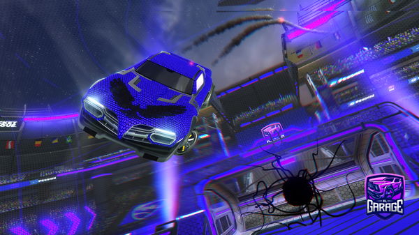 A Rocket League car design from leothedude