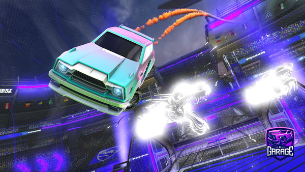 A Rocket League car design from snipezfc17