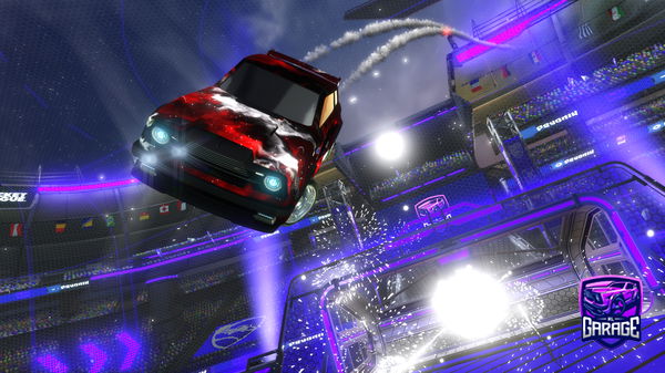 A Rocket League car design from Abullah