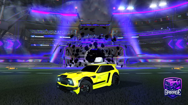 A Rocket League car design from 3XTR4FR0ST