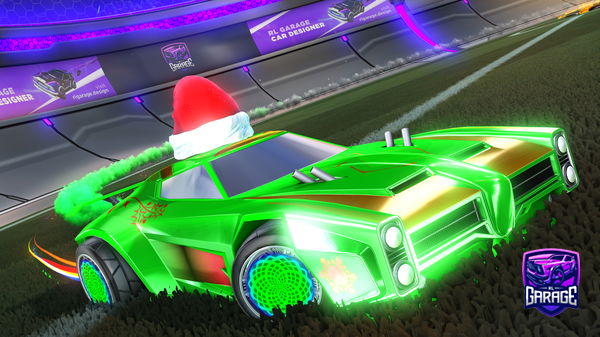 A Rocket League car design from IAmCooked