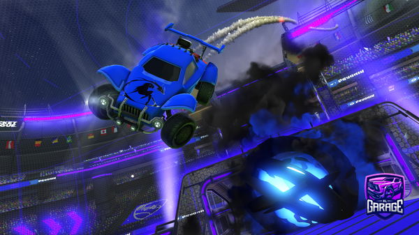 A Rocket League car design from iflovic