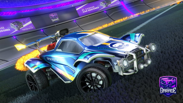 A Rocket League car design from Lizarxkid1197