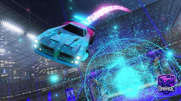 A Rocket League car design from finnobi