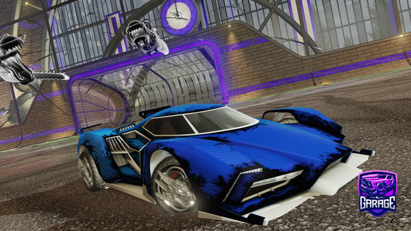 A Rocket League car design from Donnie123456789