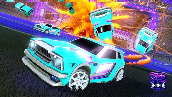 A Rocket League car design from TWITY_
