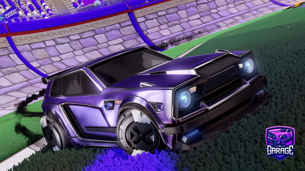 A Rocket League car design from acevvxa