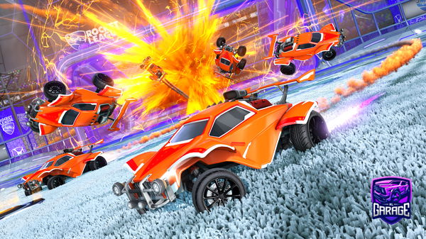 A Rocket League car design from DylC10