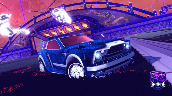 A Rocket League car design from tsm_omar27