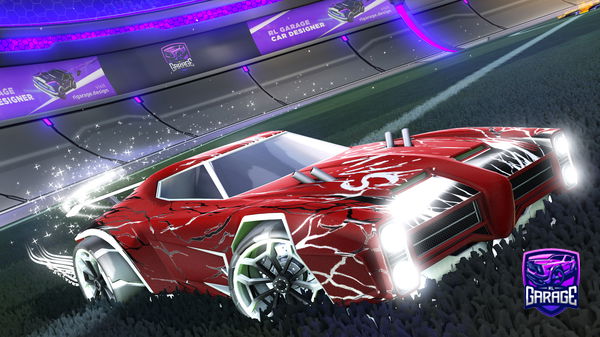 A Rocket League car design from Abhiwankenobi22