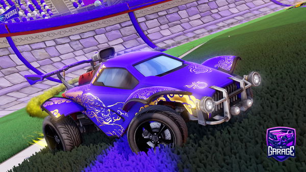 A Rocket League car design from phoenix888